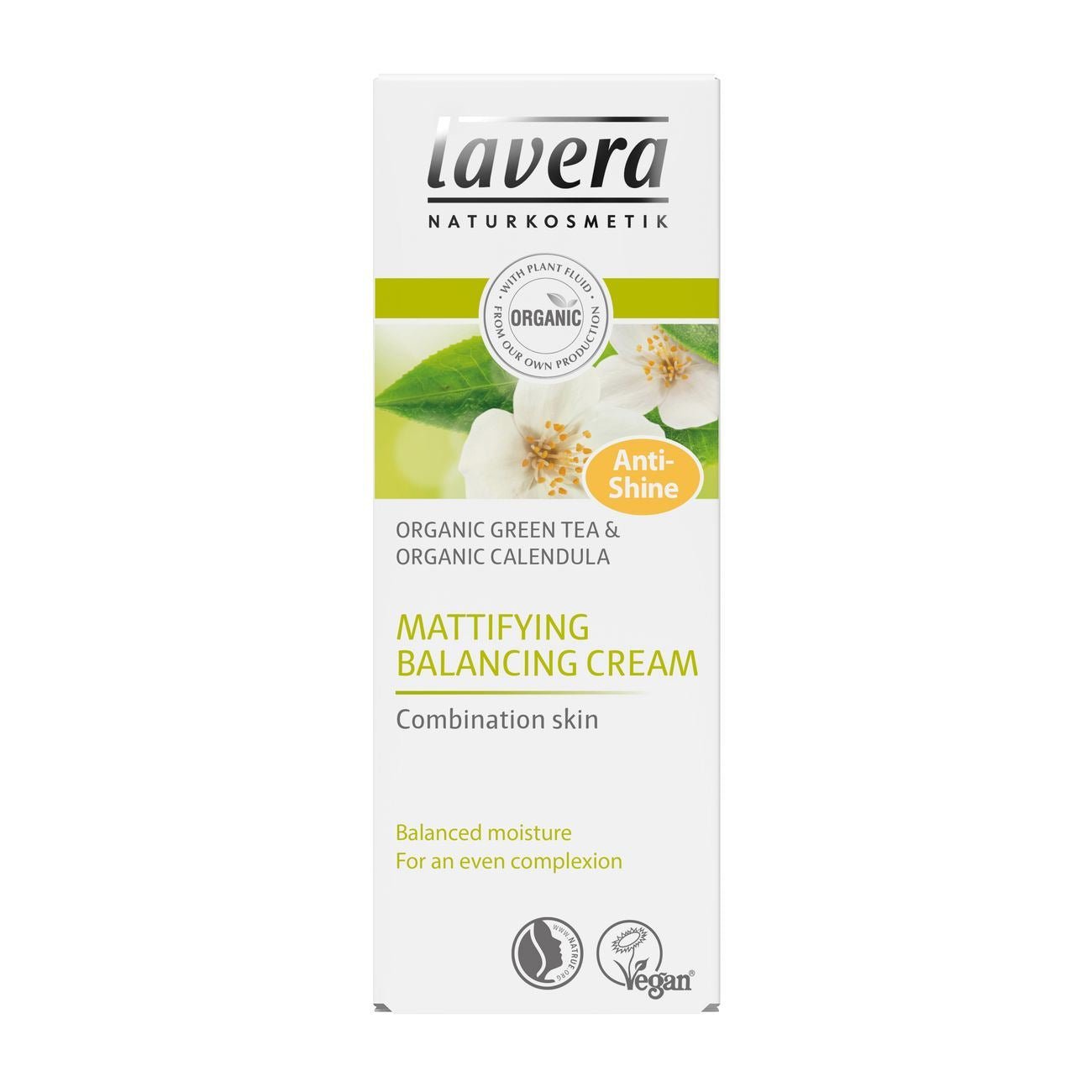 Mattifying Balancing Cream for Combination Skin 50ml - Eco Natural Products - Lavera - Face Cream