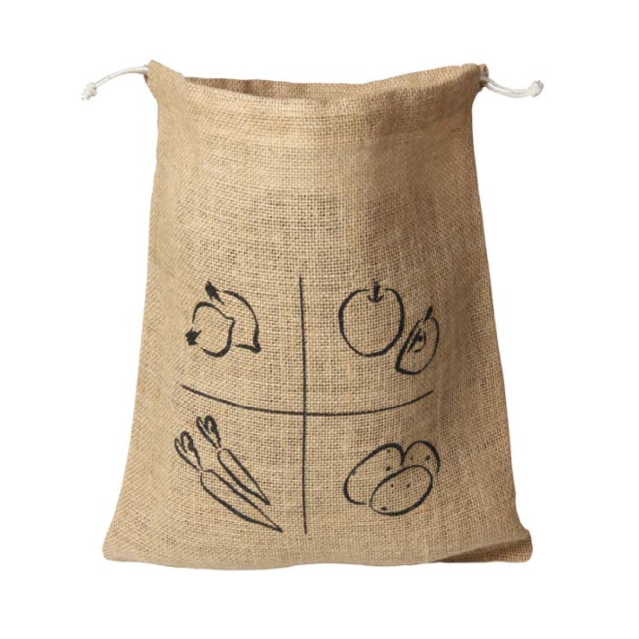 Medium Burlap Bag - Ah! Table! - Storage bag - Eco Natural Products