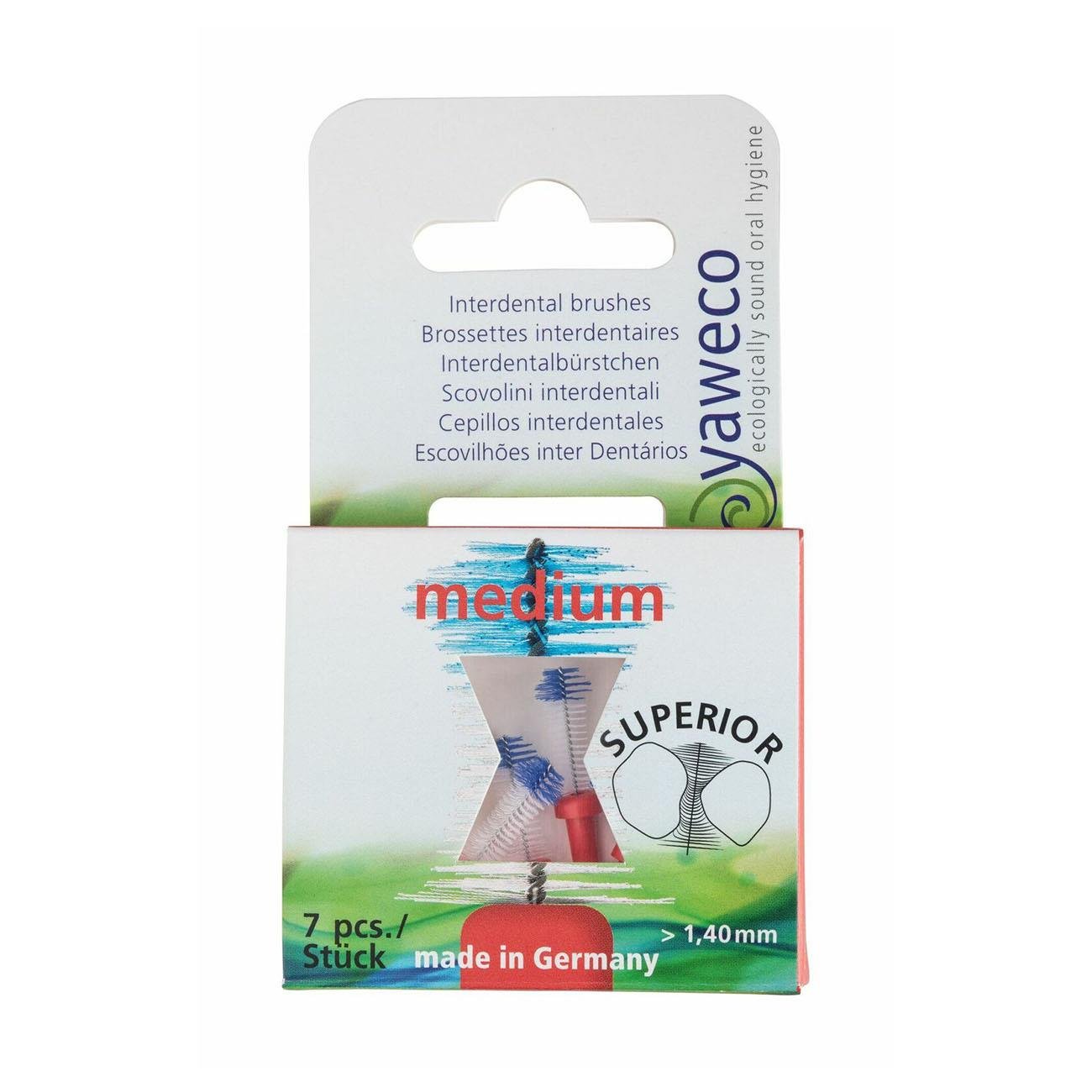Medium Red Interdental Refill Brushes - Yaweco - Interdental refill brushes - Eco Natural Products