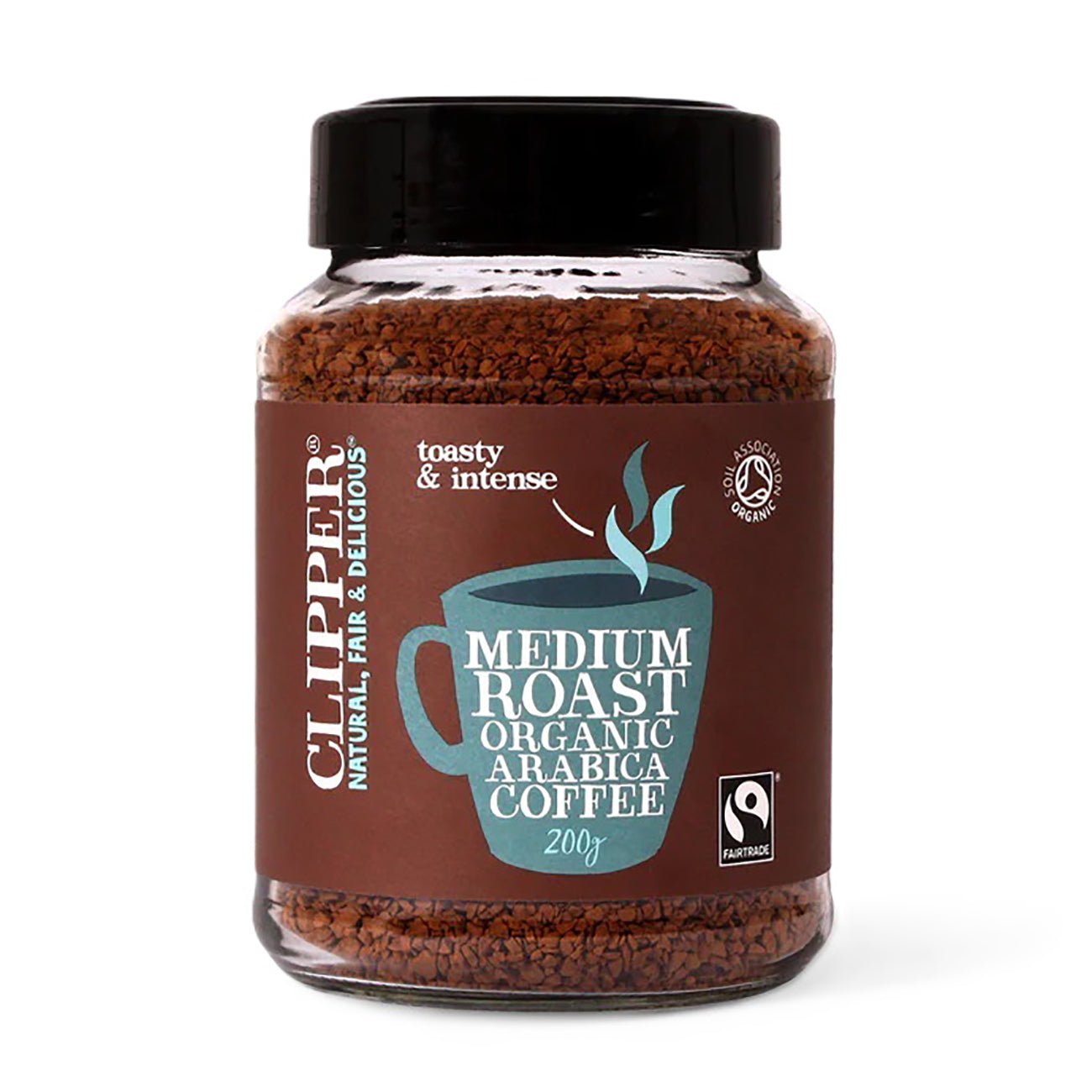 Medium Roast Arabica Coffee 200g - Eco Natural Products - Clipper - Coffee