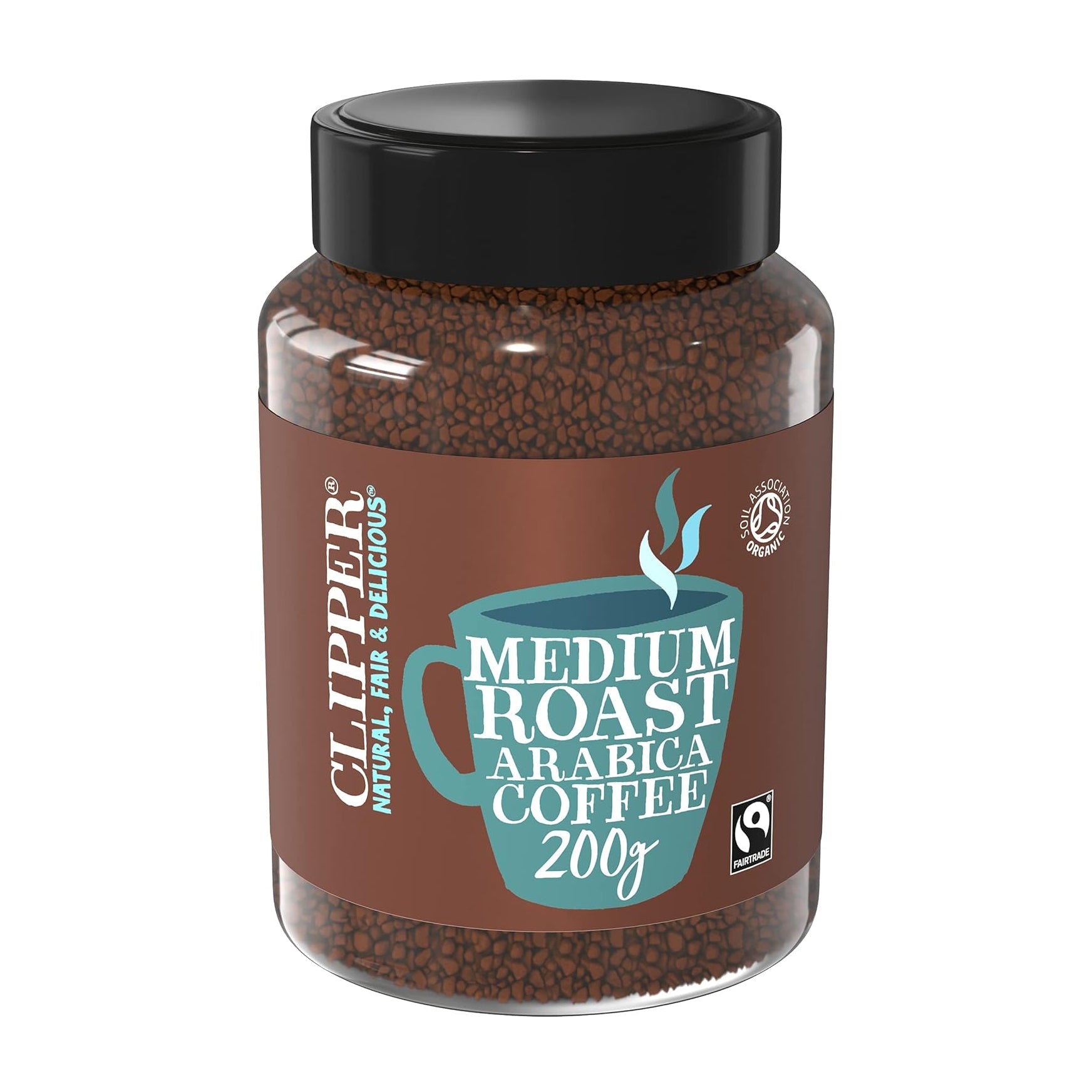 Medium Roast Arabica Coffee 200g - Eco Natural Products - Clipper - Coffee