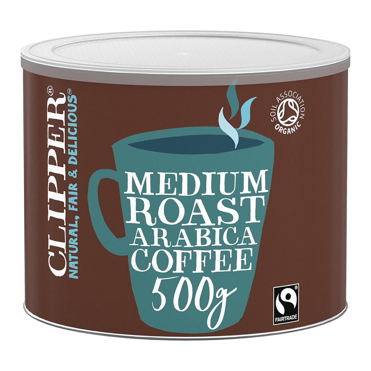 Medium Roast Arabica Coffee 500g - Eco Natural Products - Clipper - Coffee