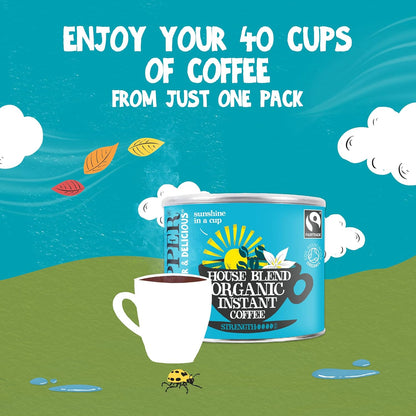 Medium Roast Arabica Coffee 500g - Clipper - Instant Coffee - Eco Natural Products