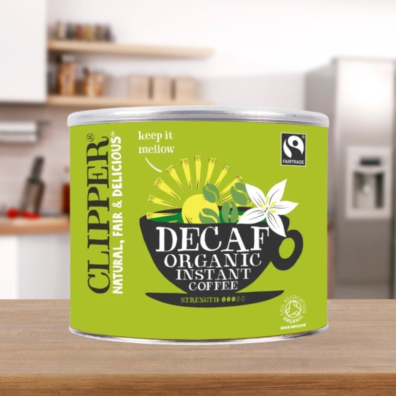 Medium Roast Arabica Decaf Coffee 500g - Eco Natural Products - Clipper - Decaf Coffee