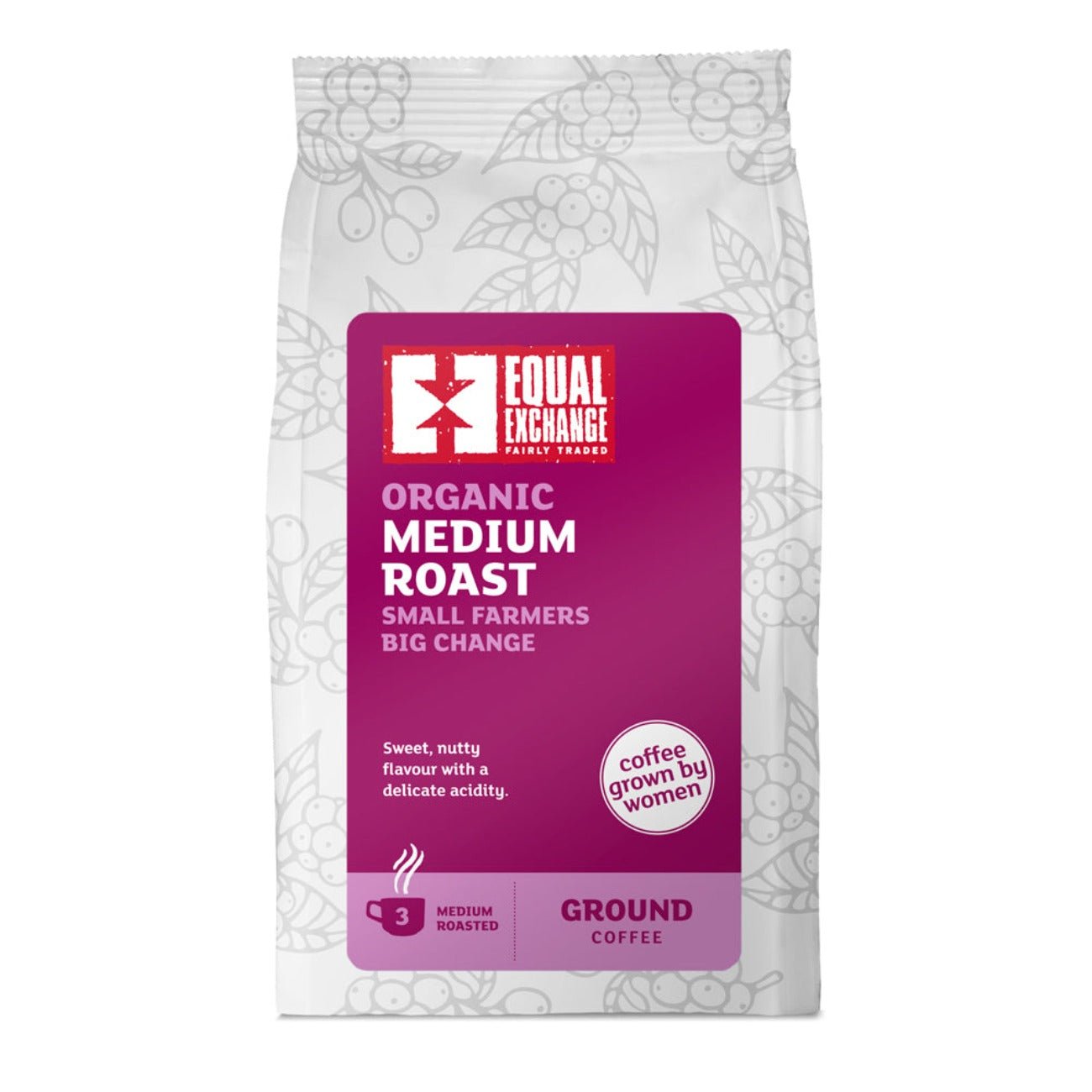 Medium Roast Coffee Ground 227g - Eco Natural Products - Equal Exchange - Coffee