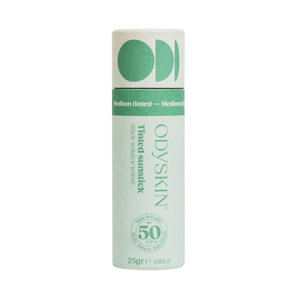 Odyskin SPF50+ Medium Tinted mineral sunstick for face and body