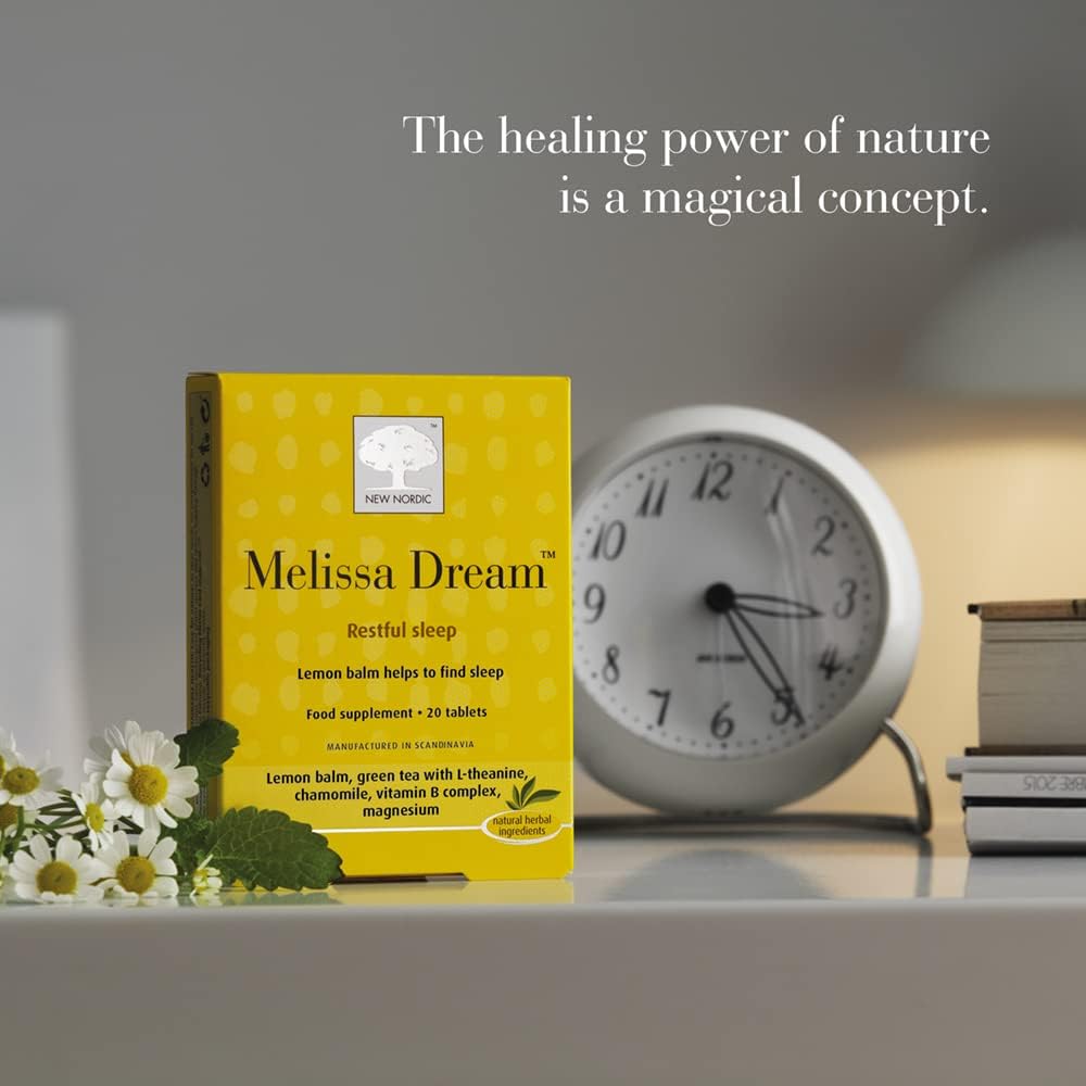 Melissa Dream 20 Tablets - Eco Natural Products - New Nordic - Botanical & Food Supplements