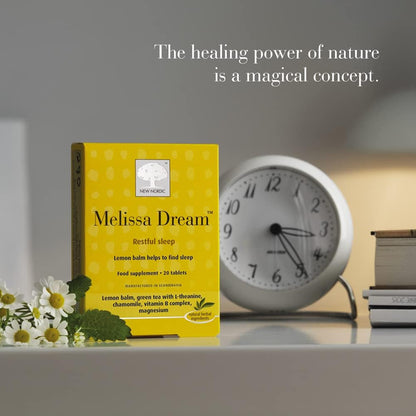 Melissa Dream 20 Tablets - New Nordic - Botanical & Food Supplements - Eco Natural Products
