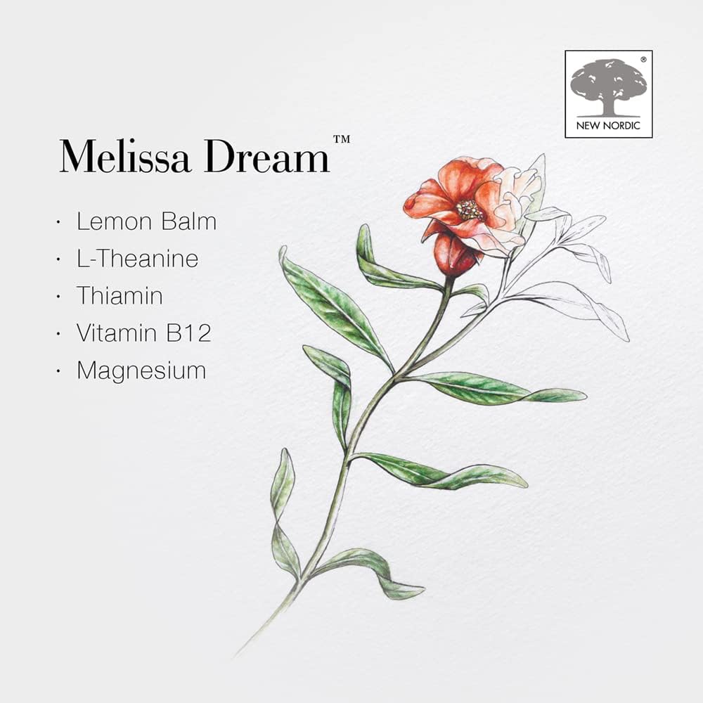 Melissa Dream 20 Tablets - New Nordic - Botanical & Food Supplements - Eco Natural Products