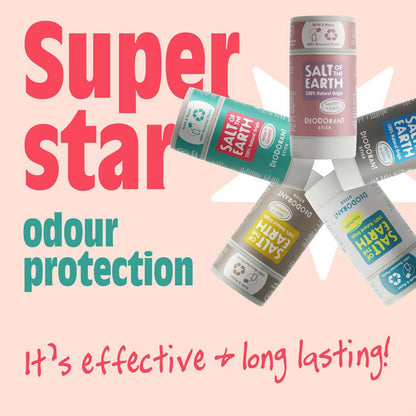 Melon & Cucumber Deodorant Stick 84g - Salt Of the Earth - Deodorant - Eco Natural Products