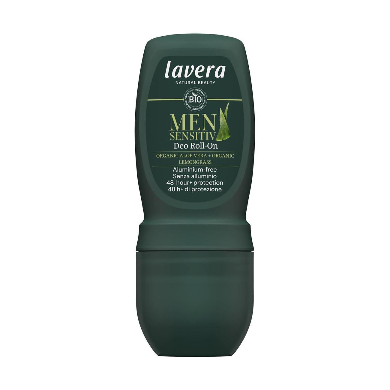 Lavera Men Sensitiv 24H Deodorant Roll On New 50ml front view