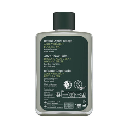 Lavera Men Sensitiv After Shave Balm 100ml bottle back view