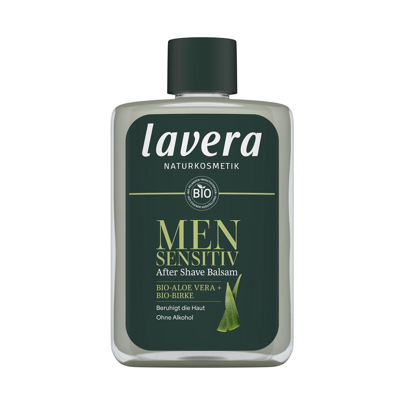 Lavera Men Sensitiv After Shave Balm 100ml bottle front view