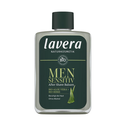 Lavera Men Sensitiv After Shave Balm 100ml bottle front view