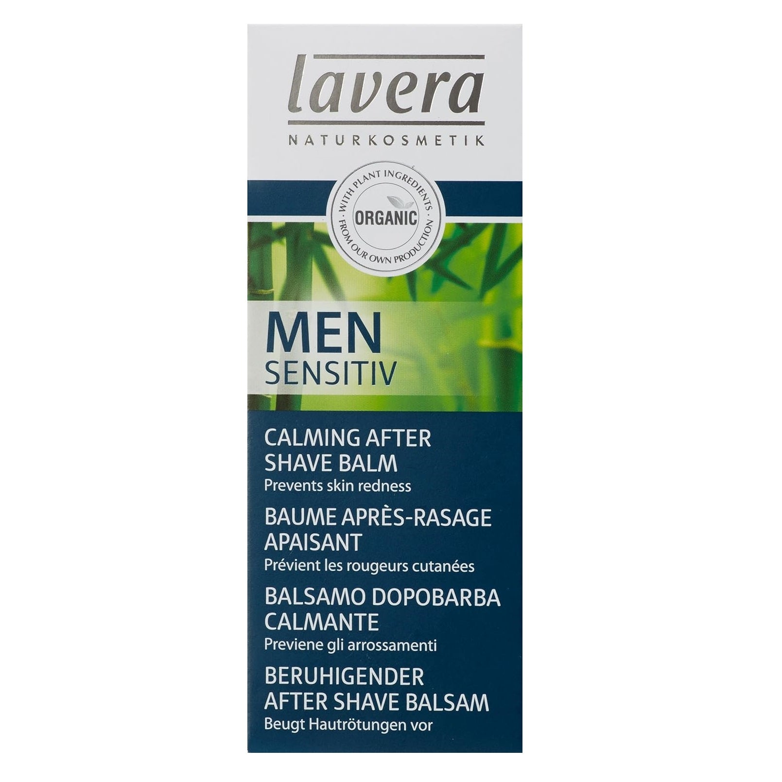 Men Sensitive Calming After Shave Balm 50ml - Eco Natural Products - Lavera - After Shave Balm