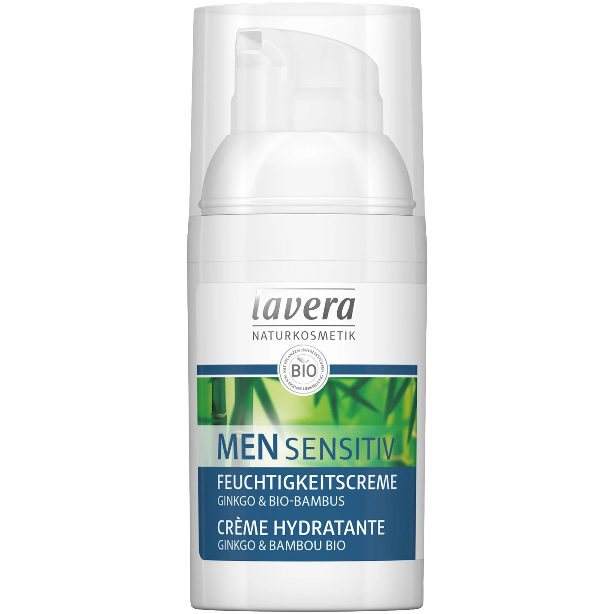 Men Sensitive Moisturising Cream 30ml - Eco Natural Products - Lavera - Moisturising Cream