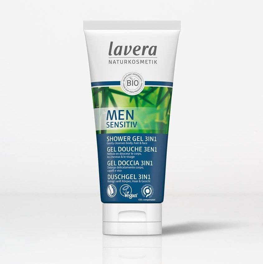 Men Sensitive Shower Gel 3 - in - 1 200ml - Eco Natural Products - Lavera - Shampoo