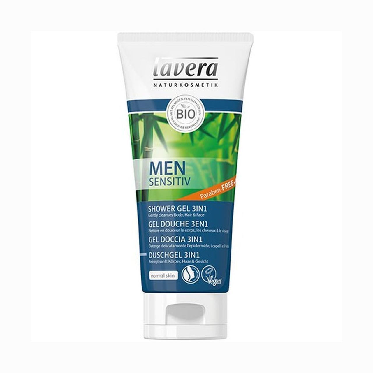 Men Sensitive Shower Gel 3 - in - 1 200ml - Eco Natural Products - Lavera - Shampoo