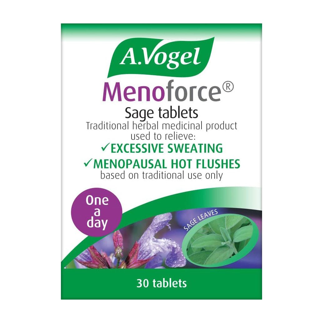 Menoforce Sage Tablets 30 Tablets - A. Vogel - Menopause Support - Eco Natural Products
