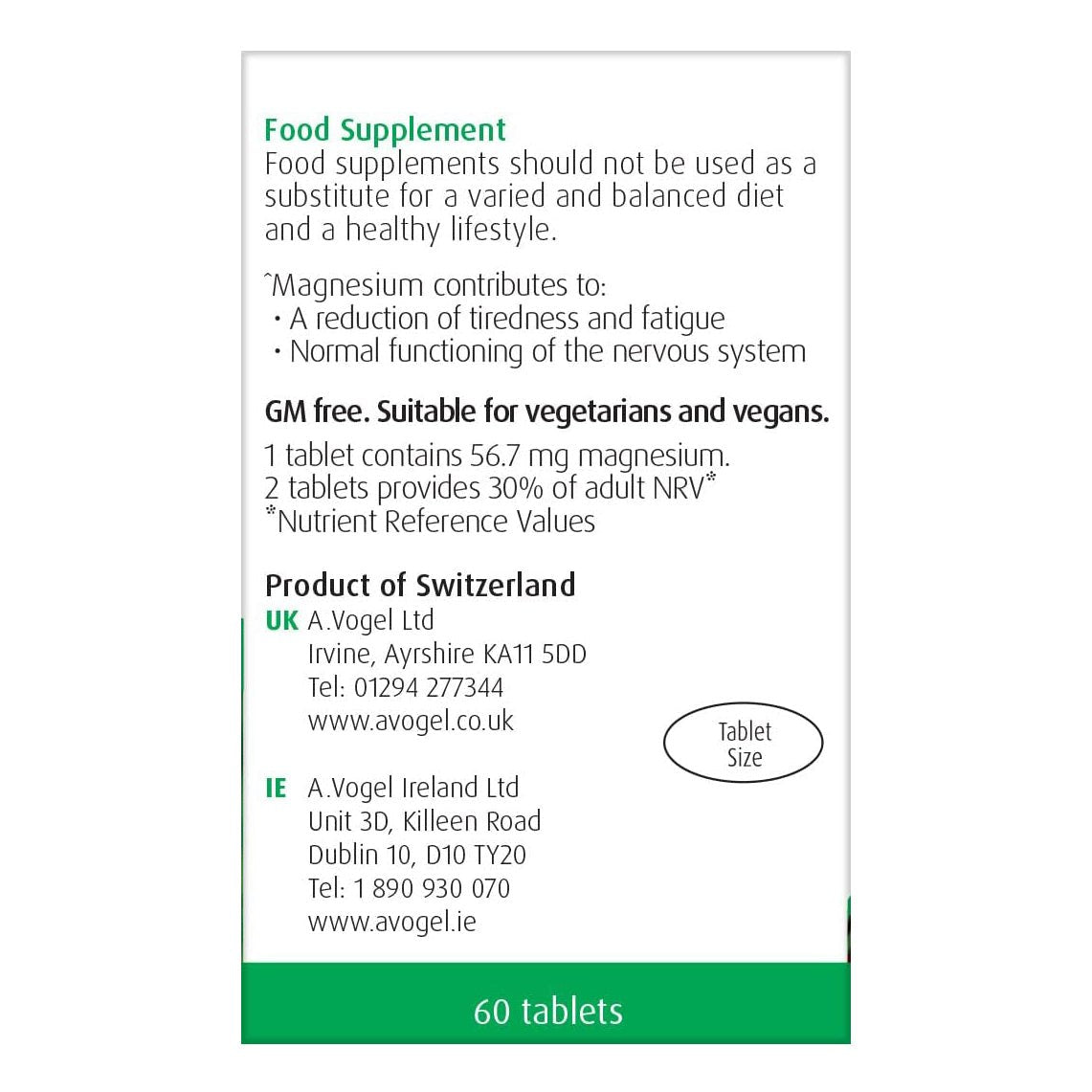 Menopause Support 60 Tablets - A. Vogel - Menopause Support - Eco Natural Products