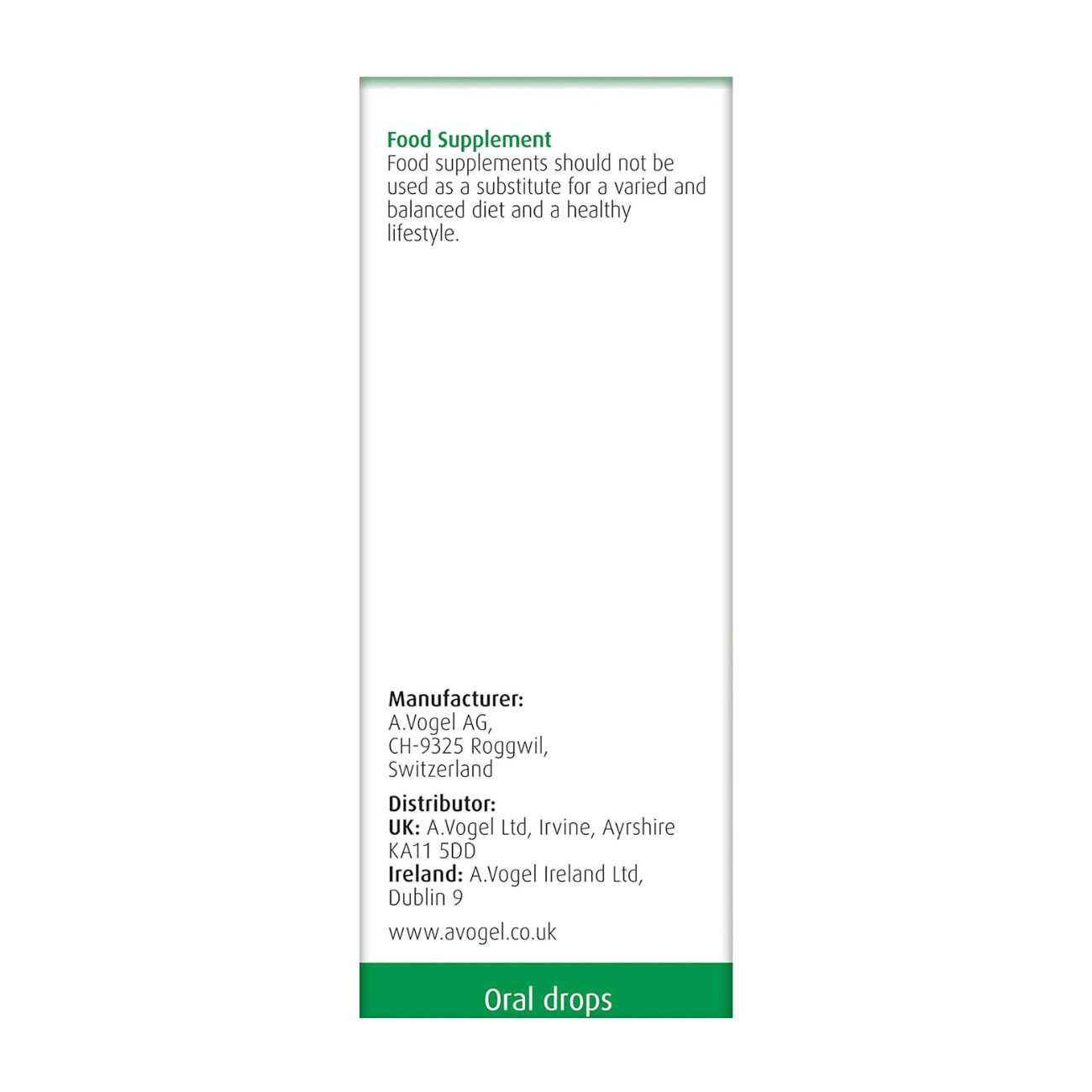 Menosan (Sage) 100ml - A. Vogel - Food Supplement - Eco Natural Products