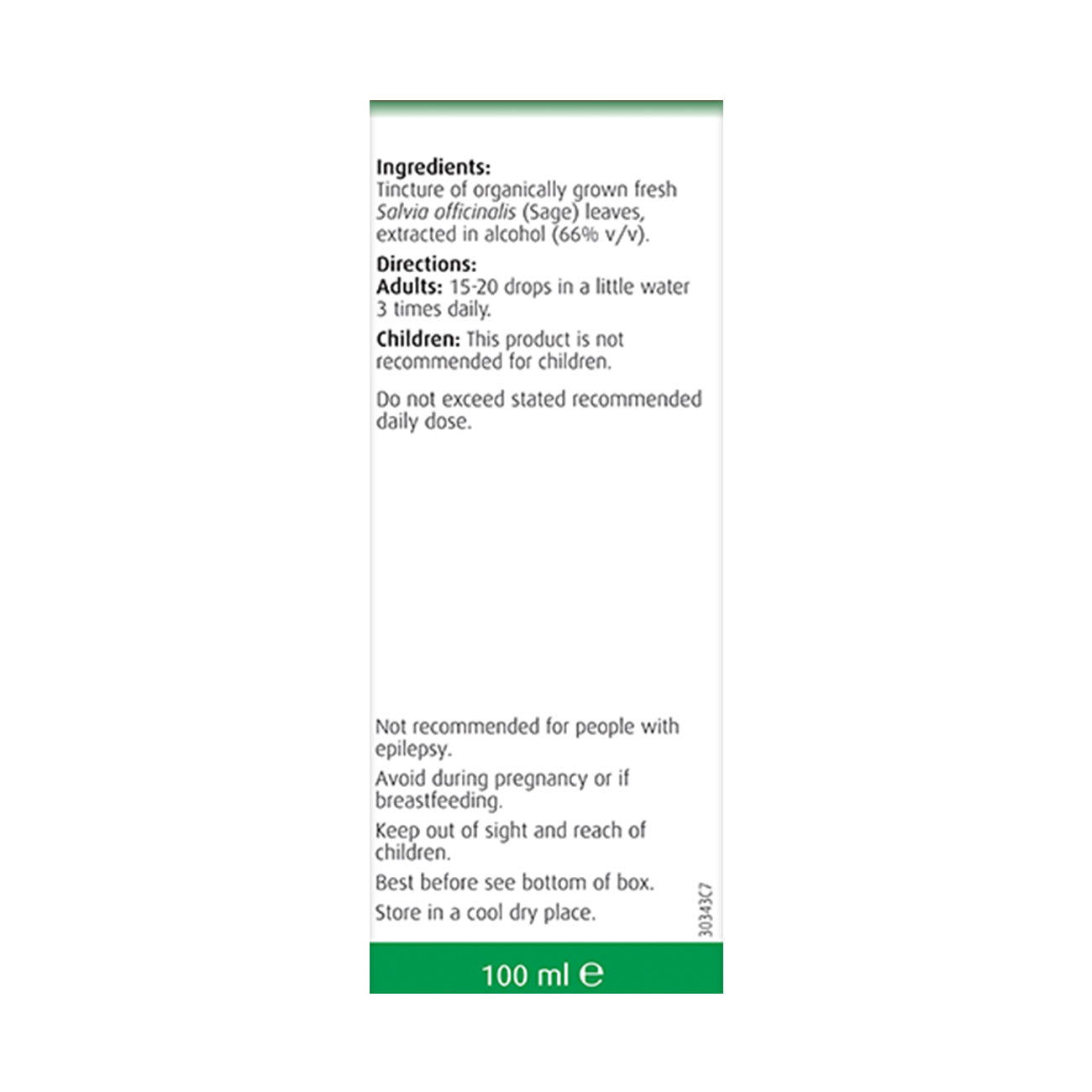 Menosan (Sage) Drops 50ml - A. Vogel - Herbal Supplement - Eco Natural Products