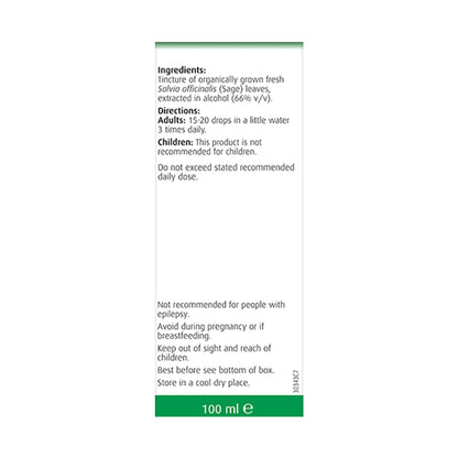 Menosan (Sage) Drops 50ml - A. Vogel - Herbal Supplement - Eco Natural Products