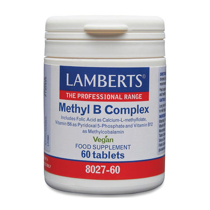 Methyl B Complex 60 Tablets - Lamberts - Food Supplement - Eco Natural Products