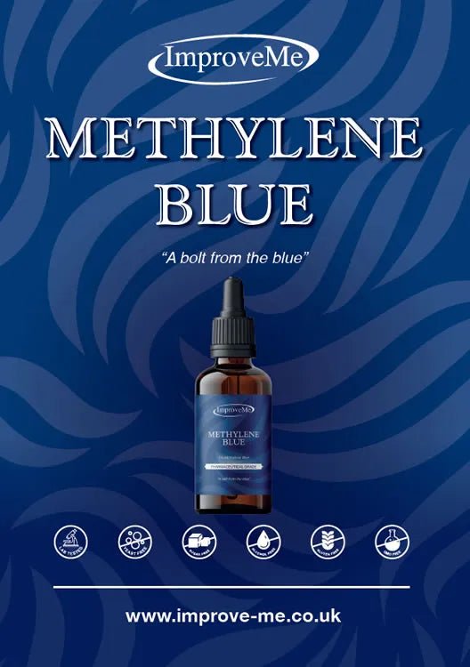 Methylene Blue Supplement 100ml - ImproveMe - Herbal Supplements - ImproveMe