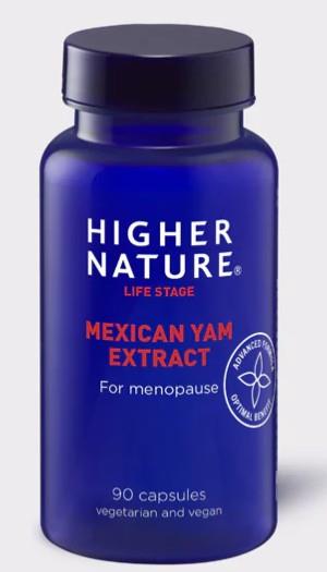 Mexican Yam - 90 capsule BBE 31.12.2025 - Higher Nature - Higher Nature