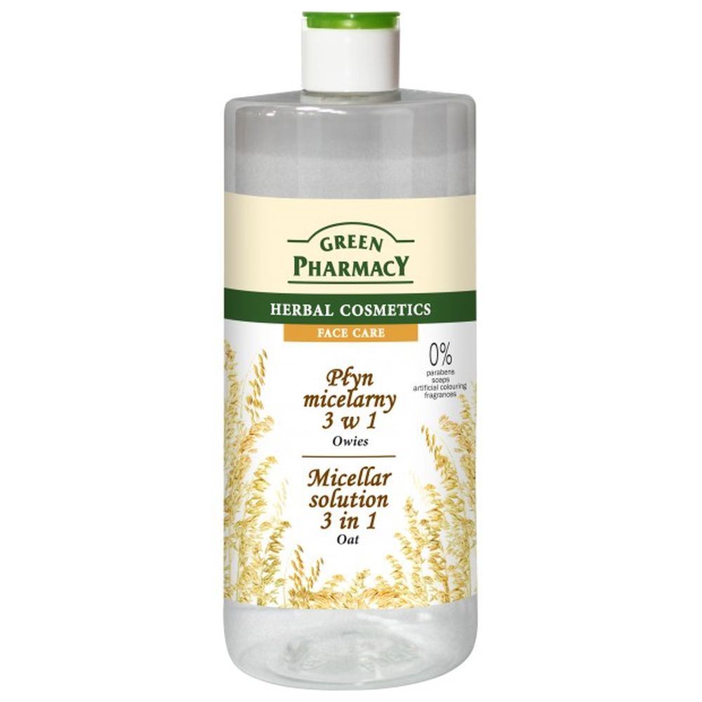 Micellar Solution 3 - in - 1 Oat 500ml - Eco Natural Products - Green Pharmacy - Micellar Water