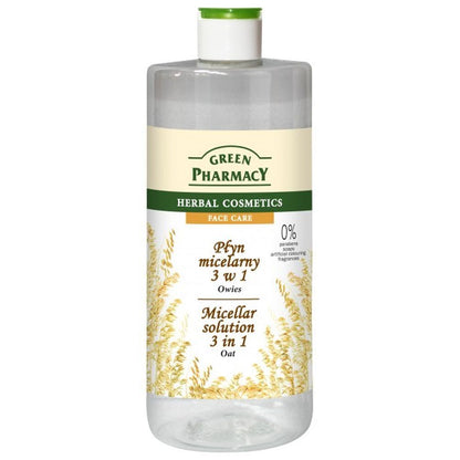 Micellar Solution 3 - in - 1 Oat 500ml - Eco Natural Products - Green Pharmacy - Micellar Water
