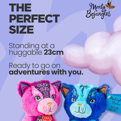 Midnight Prince Cat Plush Soft Toy 250g - Monty Bojangles - Stuffed Animals - Monty Bojangles
