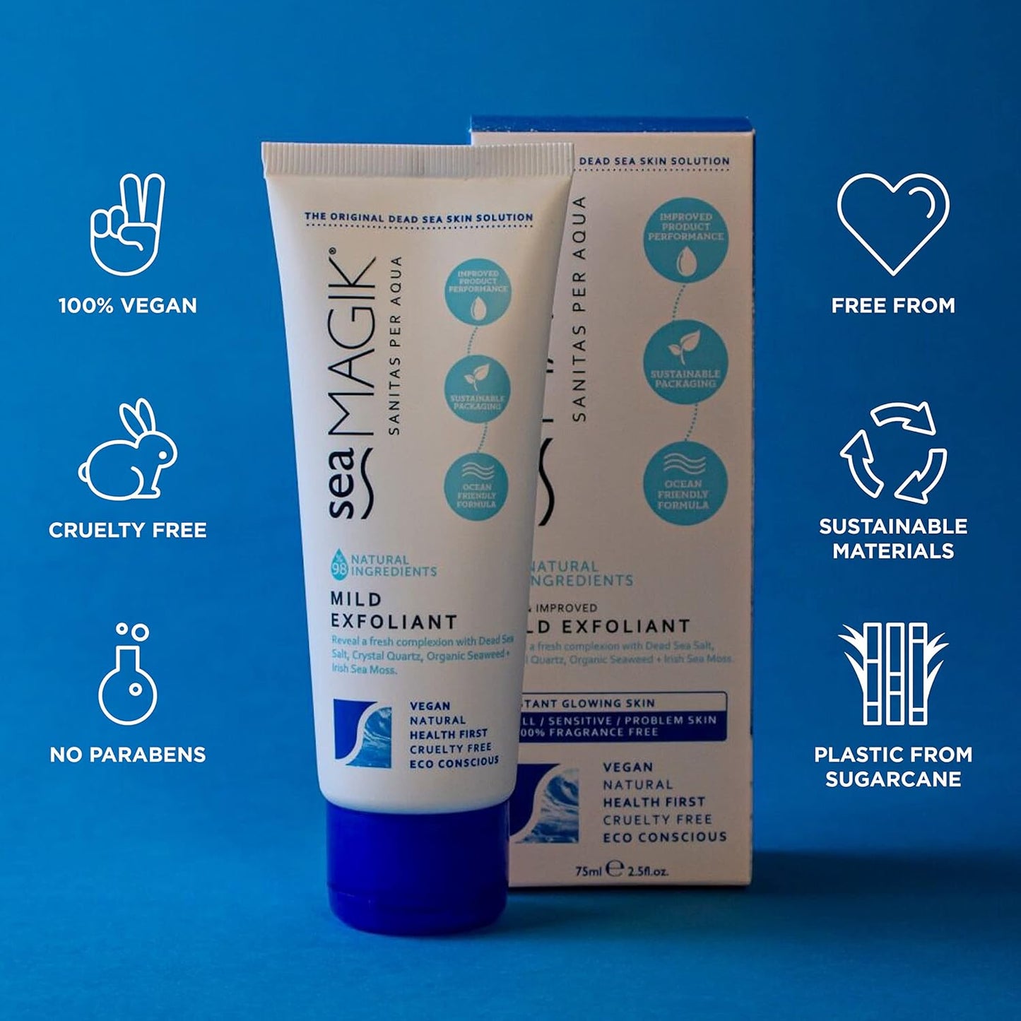 Mild Exfoliant 75ml - Dead Sea Spa Magik - Scrub - Eco Natural Products