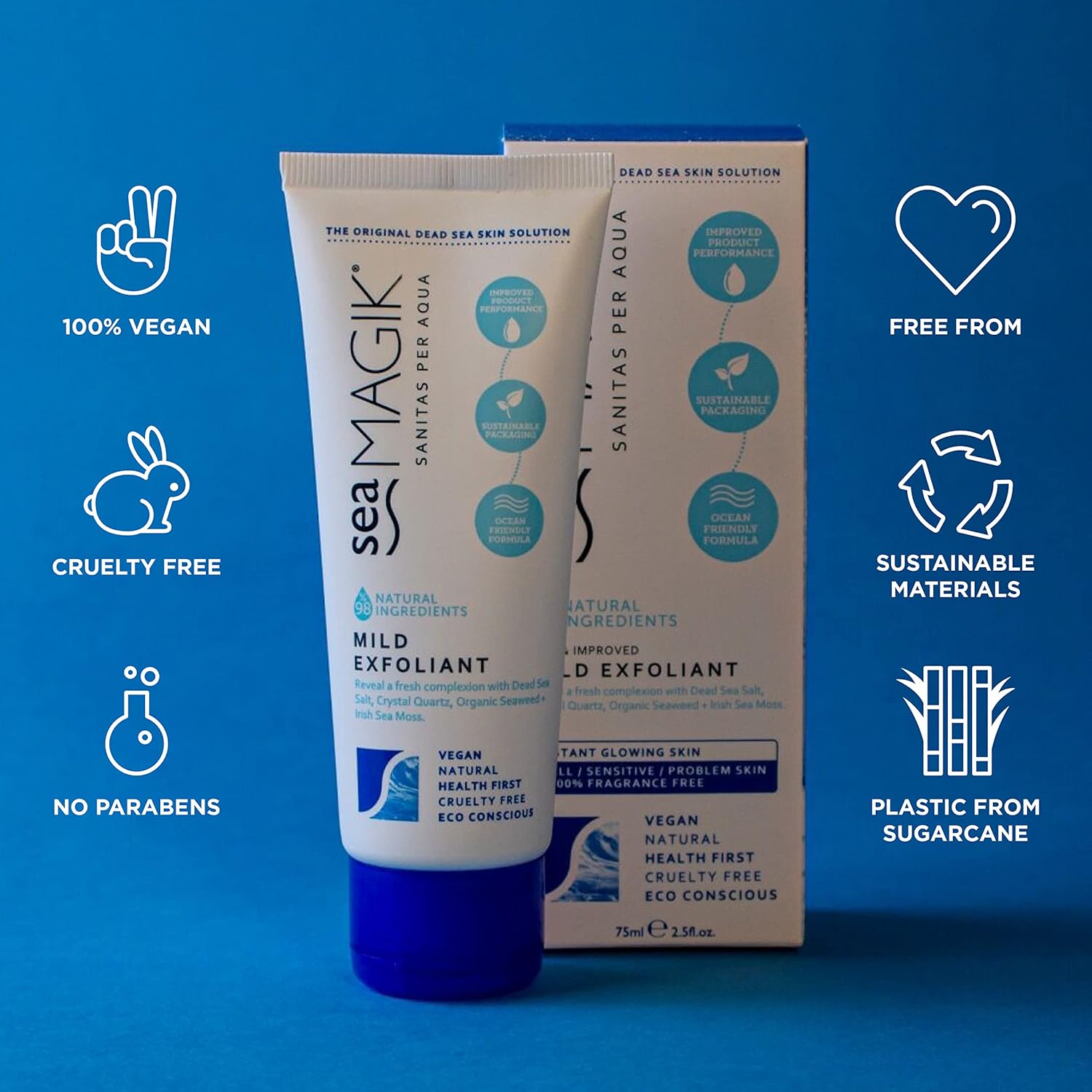 Mild Exfoliant 75ml - Dead Sea Spa Magik - Scrub - Eco Natural Products