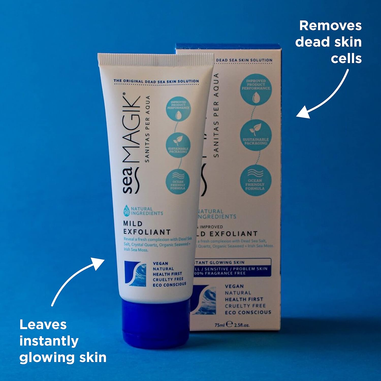 Mild Exfoliant 75ml - Dead Sea Spa Magik - Scrub - Eco Natural Products