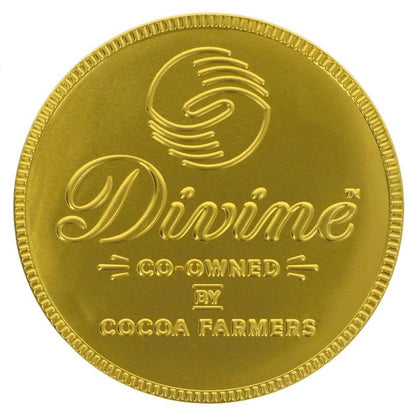 Milk Chocolate Giant Coin 58g - Divine Chocolate - Divine Chocolate