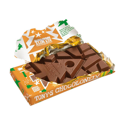 Milk Chocolate Gingerbread 32% 180g - Tony's Chocolonely - Chocolates - Tony's Chocolonely