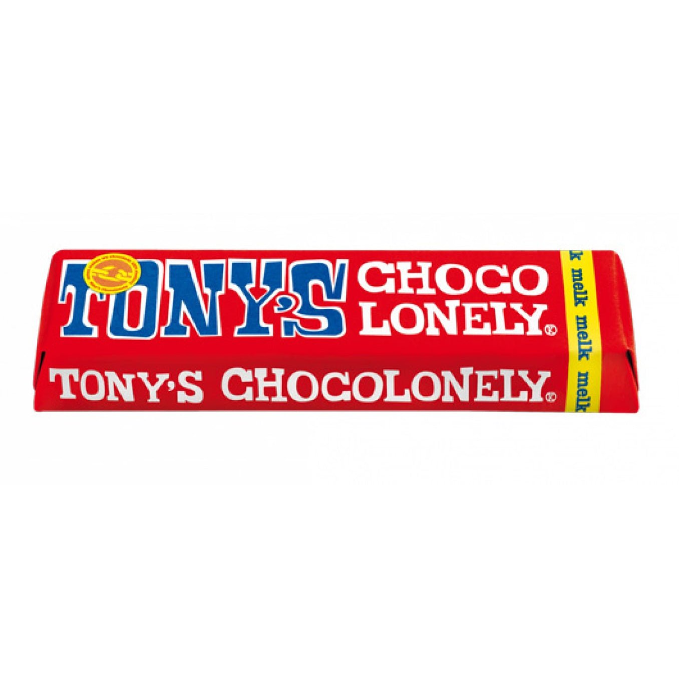 Milk Chocolate Small Bar 50g - Tony's Chocolonely - Chocolate Bar - Eco Natural Products