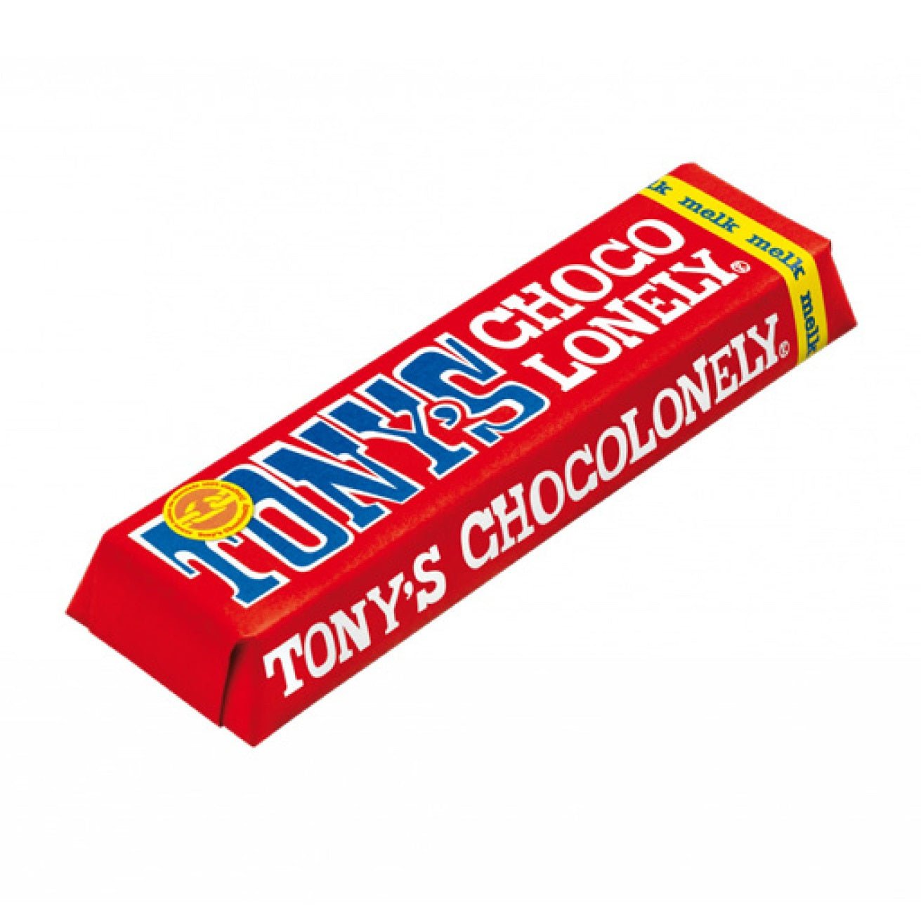 Milk Chocolate Small Bar 50g - Tony's Chocolonely - Chocolate Bar - Eco Natural Products
