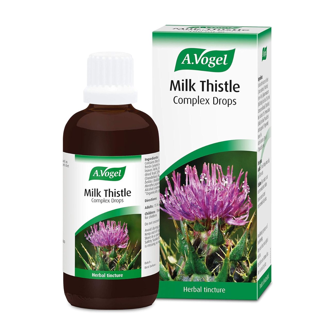Milk Thistle Complex Tincture 50ml - A. Vogel - Food Supplement - Eco Natural Products