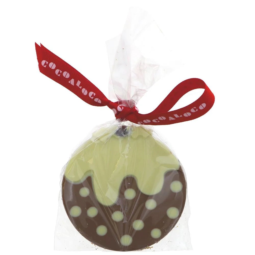 Milk & White Chocolate Christmas Pudding 70g - Cocoa Loco - Pudding & Gelatin Snacks - Cocoa Loco