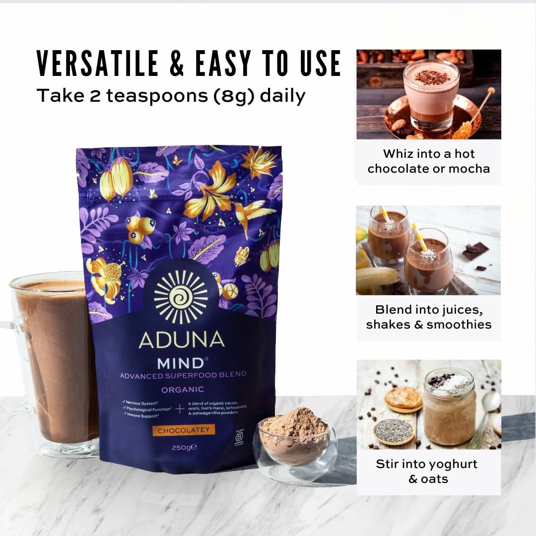 Mind Advanced Superfood Blend 250g - Aduna Superfoods - Botanical & Food Supplements - Eco Natural Products