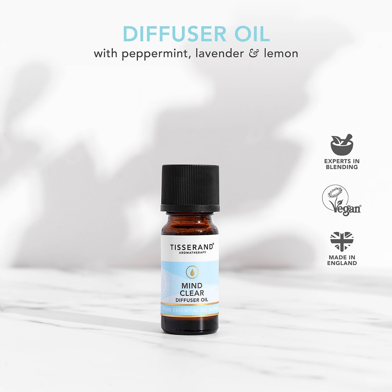 Mind Clear Diffuser Oil 9ml - Eco Natural Products - Tisserand - Essential oils