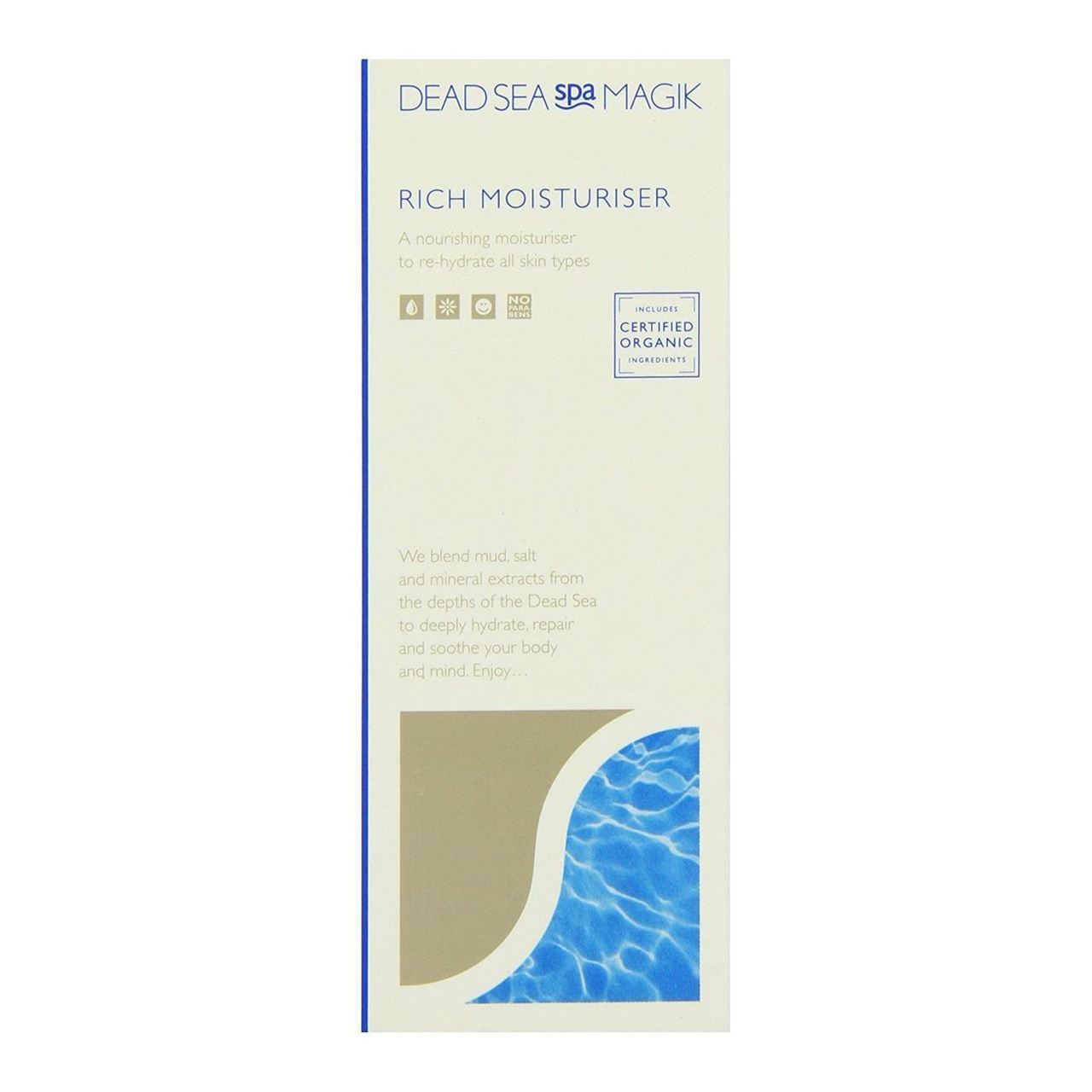 Mineral Rich Moisturiser 75ml - Eco Natural Products - Dead Sea Spa Magik - Moisturiser