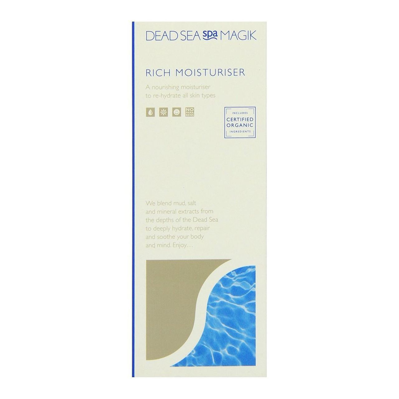 Mineral Rich Moisturiser 75ml - Dead Sea Spa Magik - Moisturiser - Eco Natural Products
