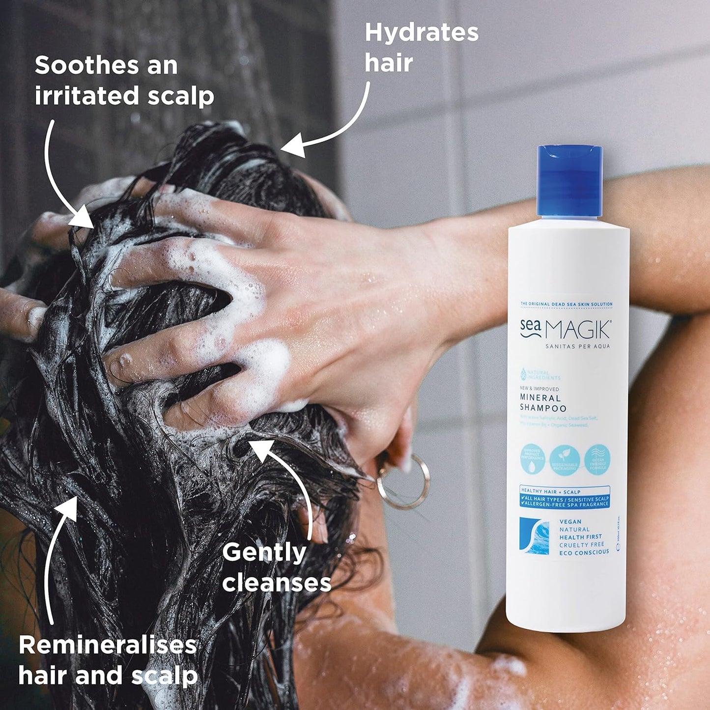 Mineral Shampoo 300ml - Sea Magik - Shampoo - Eco Natural Products