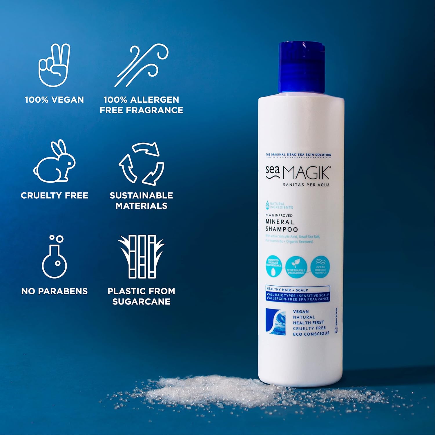 Mineral Shampoo 300ml - Sea Magik - Shampoo - Eco Natural Products