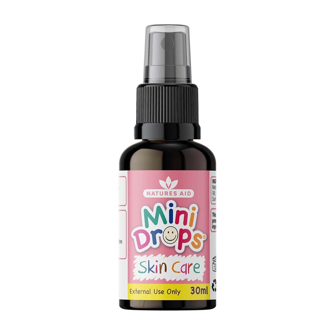 Mini Drops Skin Care Vitamin E Oil Spray 30ml - Natures Aid - Vitamins & Supplements - Eco Natural Products