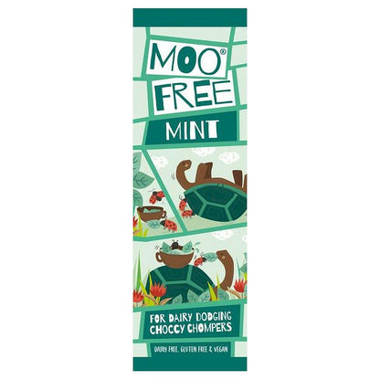Mint Chocolate Dairy Free & Vegan Mini Bar 20g - Moo Free - Chocolate - Eco Natural Products
